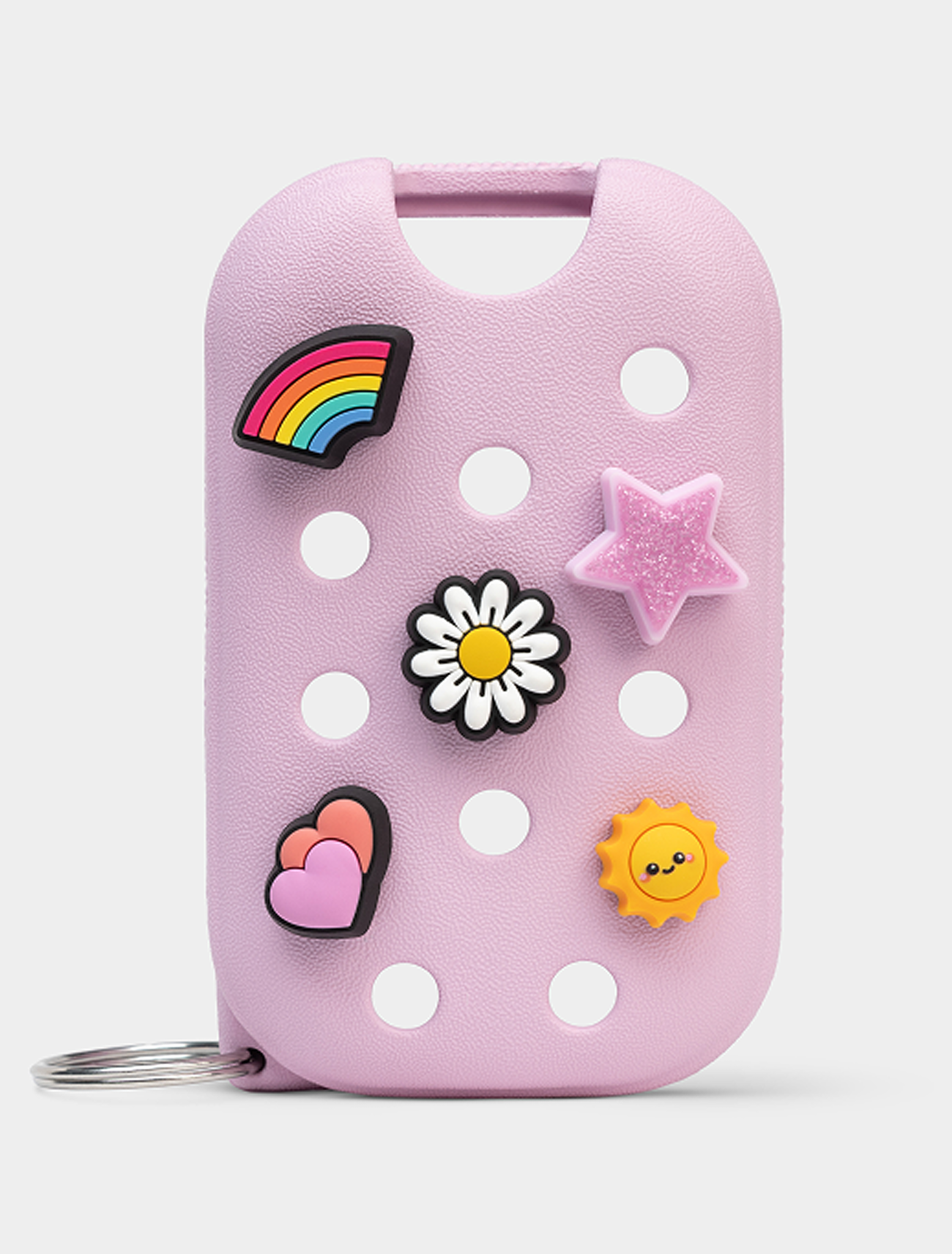 Crocs x Touchland Hand Mist Case Sugarpop Pink - Travel with good vibes.